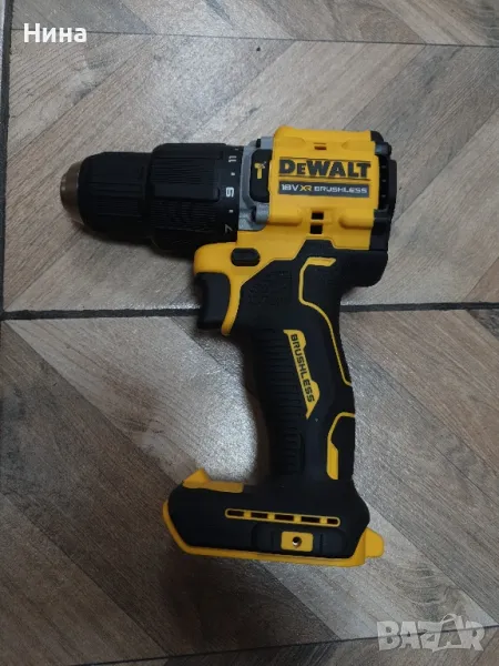 акумулаторна нова ударна бормашина-винтоверт DeWalt + зарядно, снимка 1
