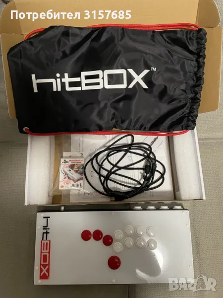 Оригинален HITBOX с конвертор WINGMAN FGC, снимка 1