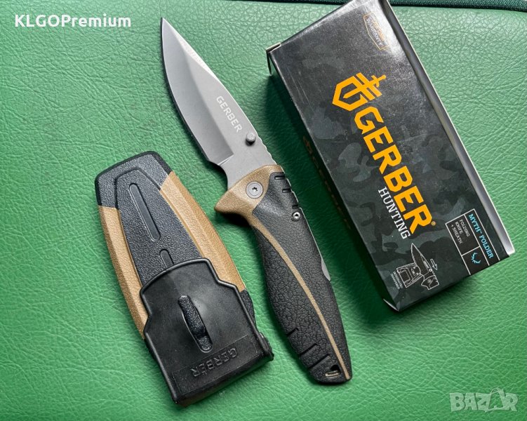ТОП Сгъваем Нож Gerber с гумен калъф ножове за оцеляване колекция, снимка 1