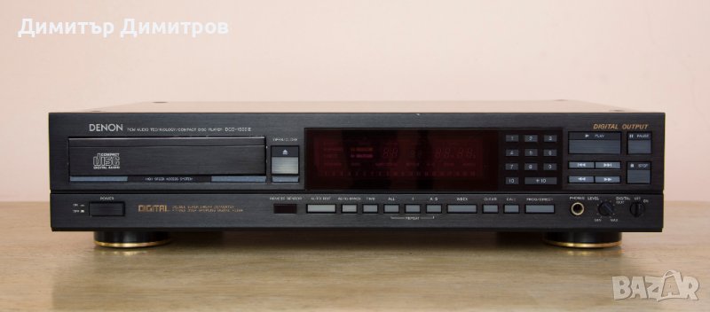 Denon DCD-1500 mk2 с дистанционно управление, снимка 1