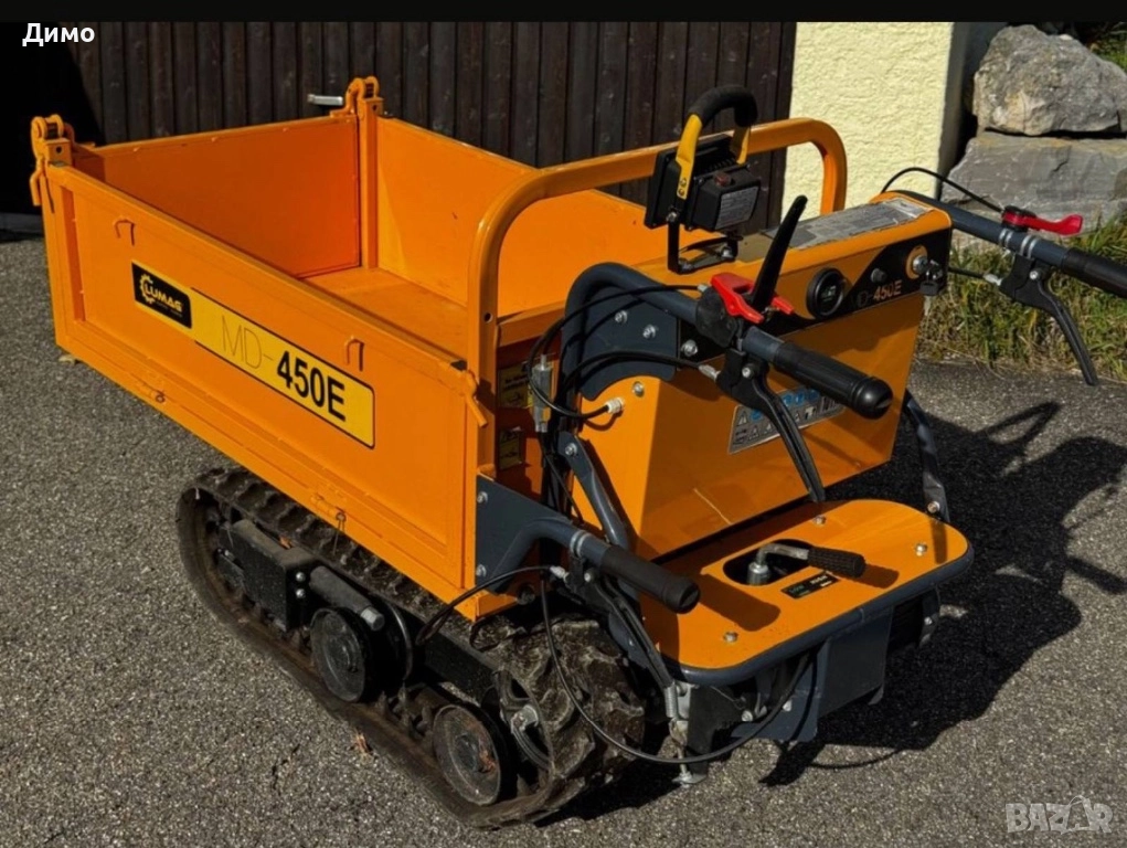 Верижен електрически дъмпер Lumag  – КАТО НОВ, снимка 1