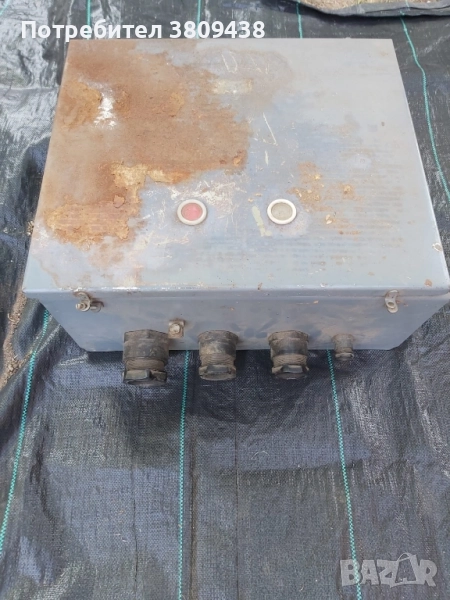 Електрическо пусково табло за трифазени ел.мотори., снимка 1