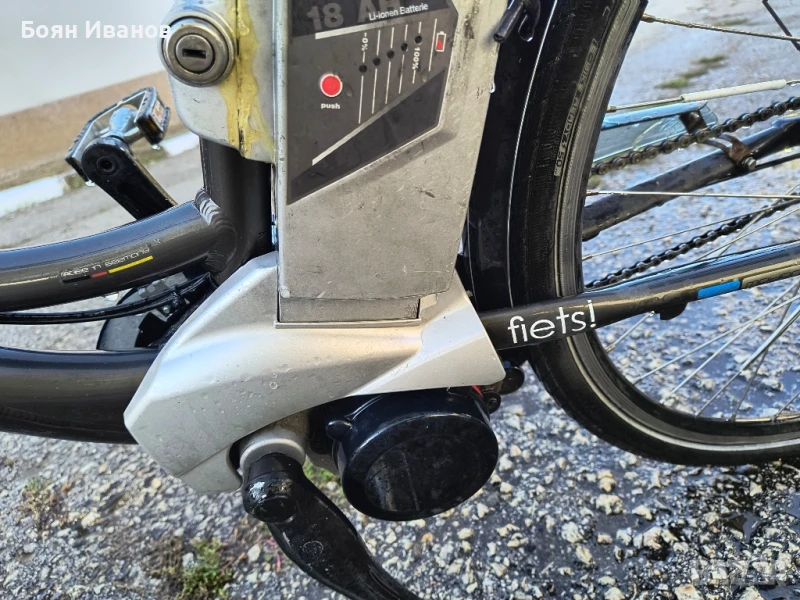 Велосипед немски с батерия 18 ампера, снимка 1