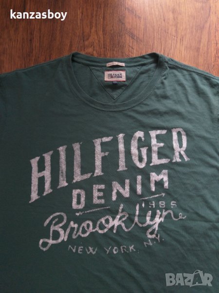 tommy hilfiger - страхотна мъжка тениска 100% оригинал отлично състояние , снимка 1