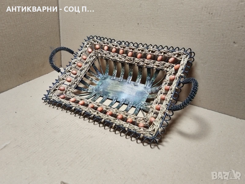 Стар Метален Панер. , снимка 1