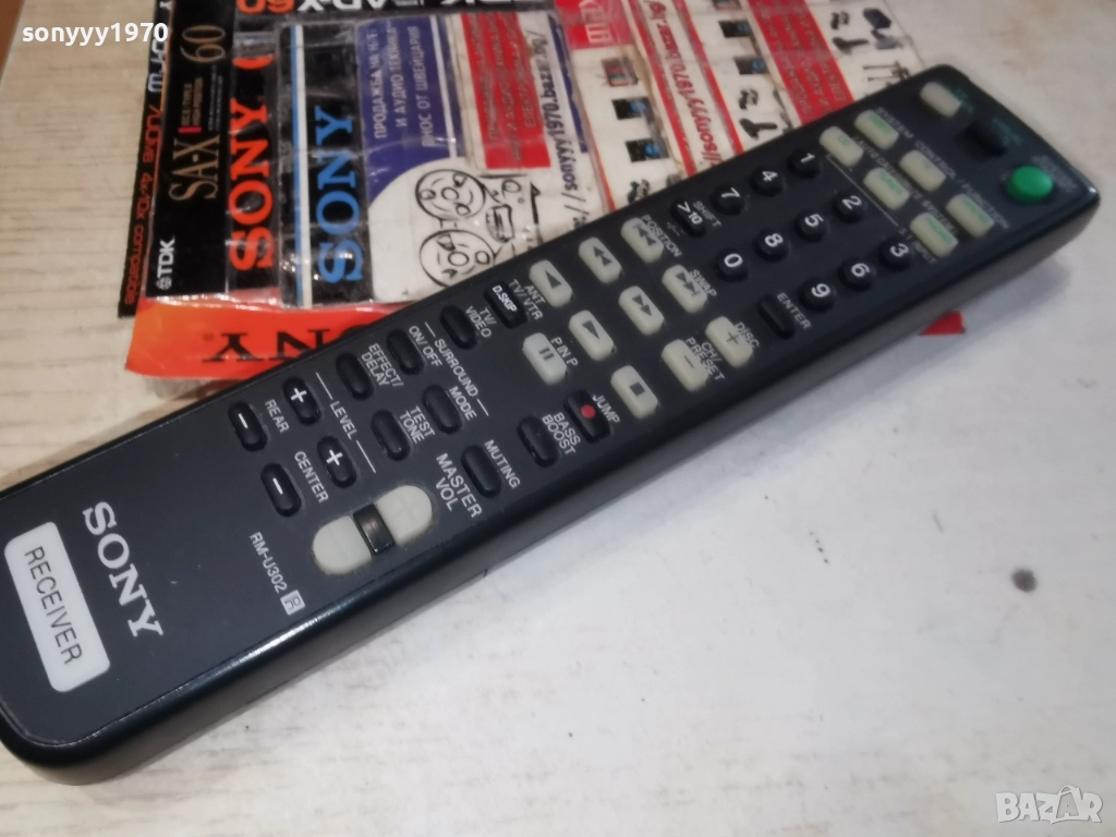 SONY RM-U302 RECEIVER REMOTE-ВНОС SWISS 1512251043, снимка 1