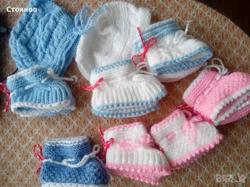 Ръчно плетиво за бебета от 0 до 12 месеца, снимка 1
