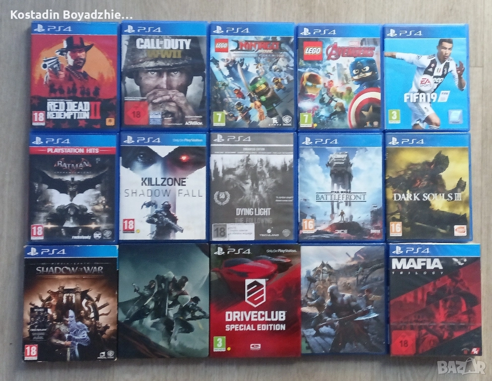 Игри за PS4 , снимка 1