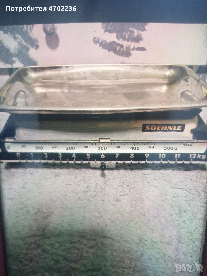 Ретро немска кухненска везна до 12кг Soehnle, снимка 1