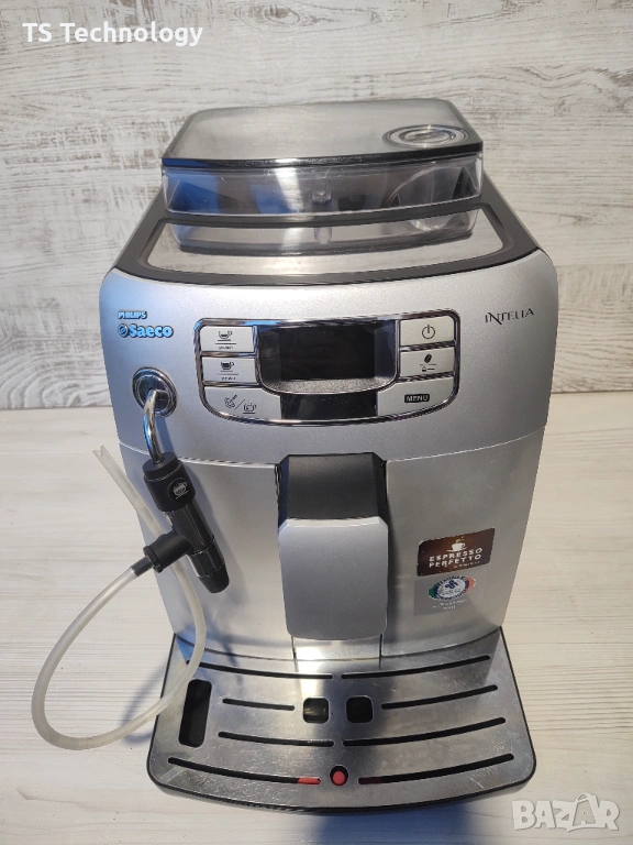 ГАРАНЦИЯ ! Saeco Intelia / Кафеавтомат - робот / Капучинатор, снимка 1