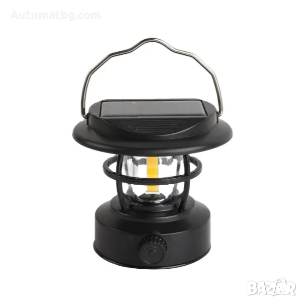 LED Соларна лампа Automat, За къмпинг, Type-C кабел, PA1029, снимка 1