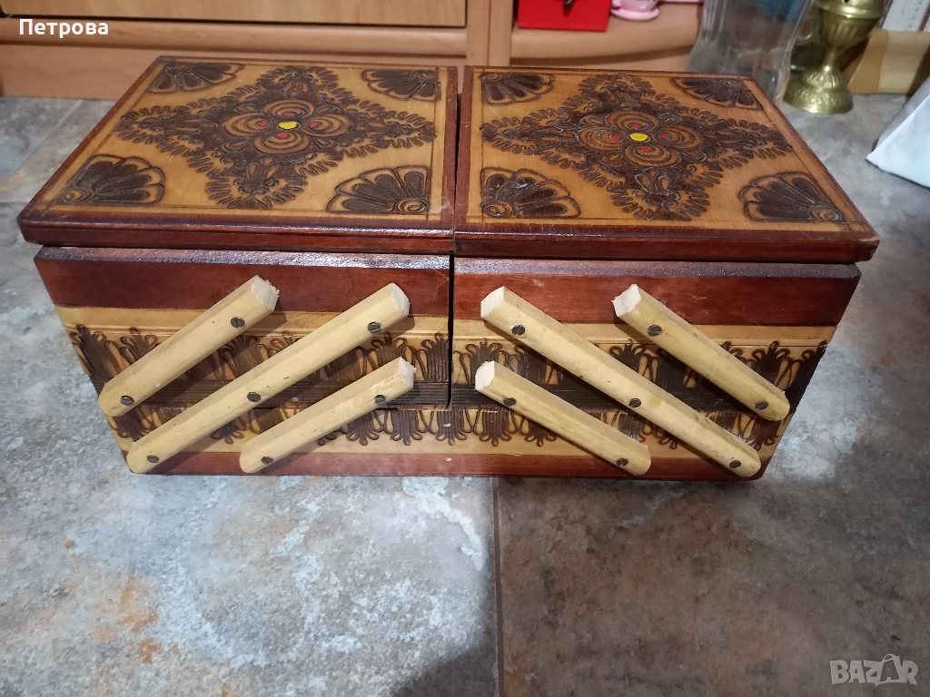 Дървена кутия , снимка 1