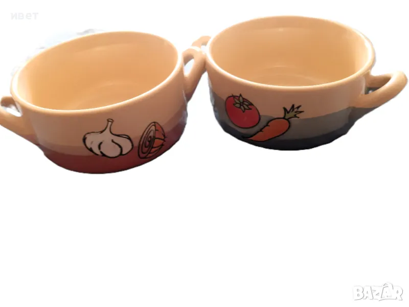 Комплект нови купички с дръжки 4 бр., снимка 1