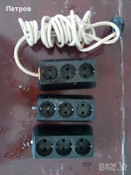 Продавам разклонители 2 броя без кабел., снимка 1