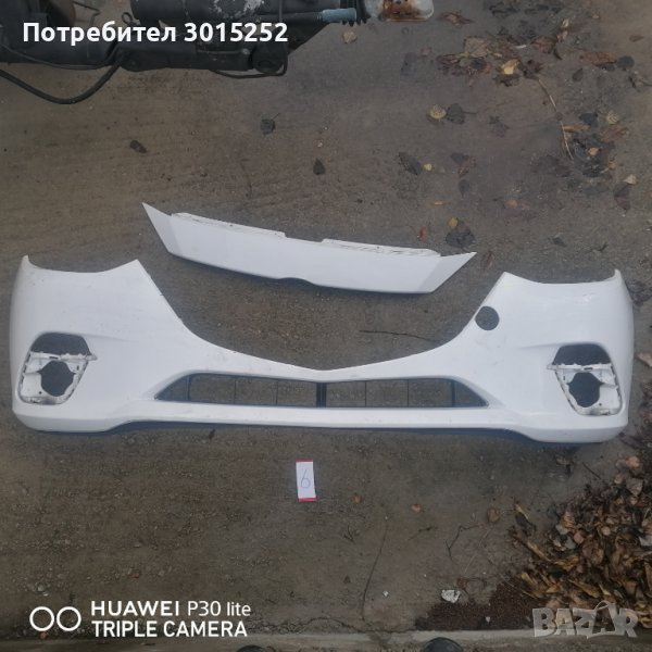 Предна броня за Мазда 3,2016-19г, снимка 1
