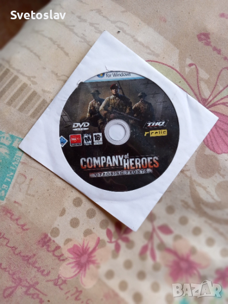 Audio CD: Pucaramanta; Game CD: Company of Heroes: Opposing Fronts, снимка 1