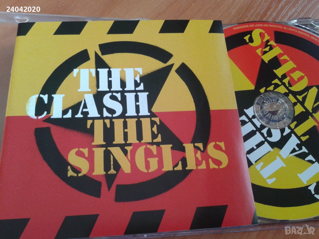 The Clash – The Singles оригинален диск, снимка 1