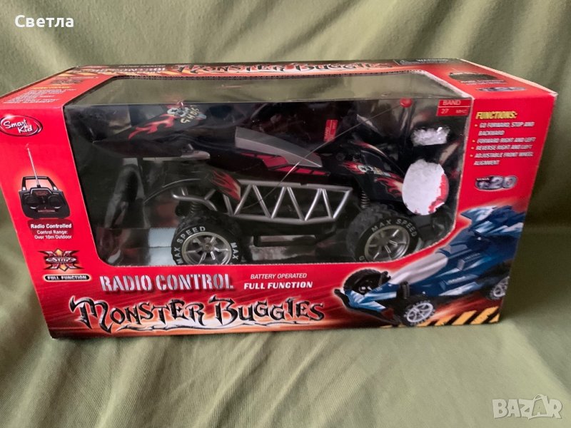 Кола с дистанционно управление Monster Buggies, снимка 1
