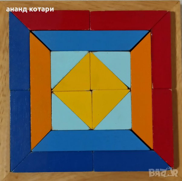 дървен пъзел GOKI, снимка 1