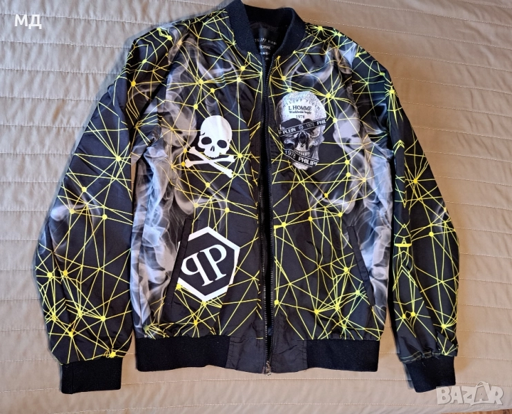 Мъжко пролетното- есенно яке Philipp plein, снимка 1