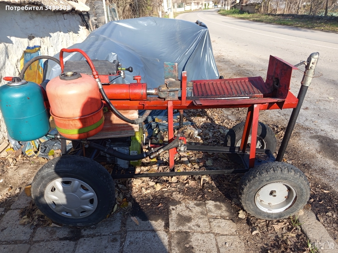 професионална цепачка за цепене на дърва , снимка 1