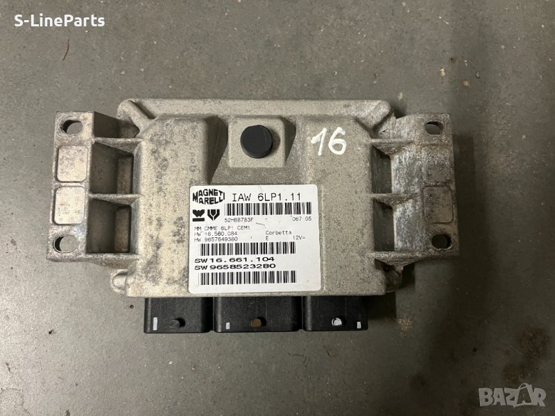 Компютър пежо ситроен peugeot citroen 1.8 2.0 Бензин SW 9658523280 HW 9657649380 iaw6lp1.11 iaw  #16, снимка 1