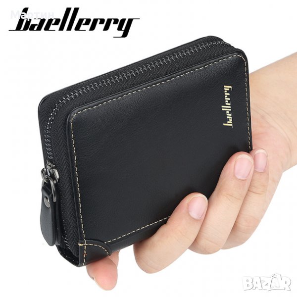 Бизнес мъжки портфейл луксозен Baellerry D9251, снимка 1