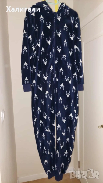 Юношески зимен поларен коледен цял гащеризон размер 14 години г., Next, снимка 1