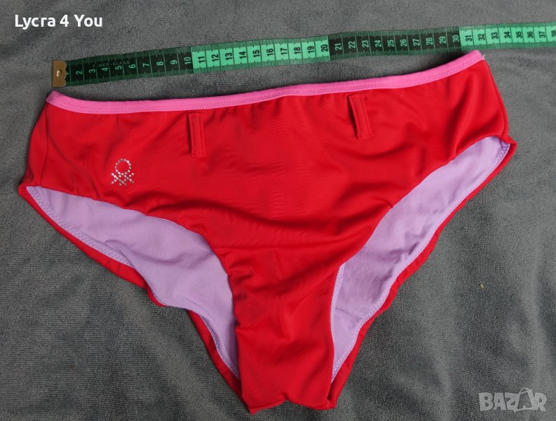 Нов червен бански полу-боксер/бразилиана С/М размер, снимка 1