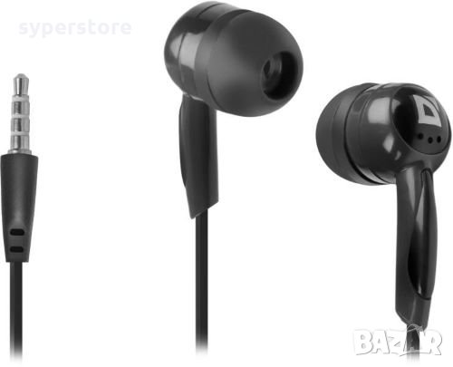 Слушалки Defender Basic 604 черни тапи за уши In-earphone, снимка 1