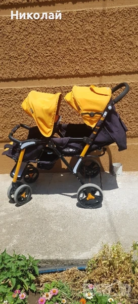 Количка за близнаци, снимка 1