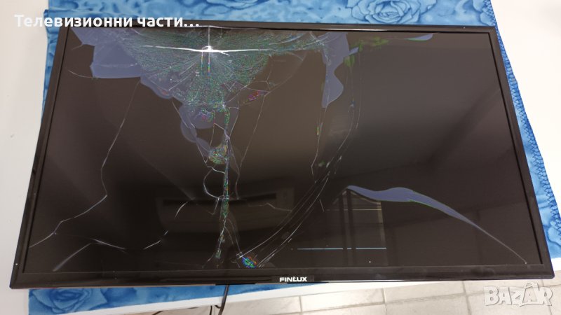 Finlux 39-FHA-5230 със счупен екран-17IPS62/17MB171/RF-CF385001SE30-0801/VES385WNDP-2D-N01, снимка 1