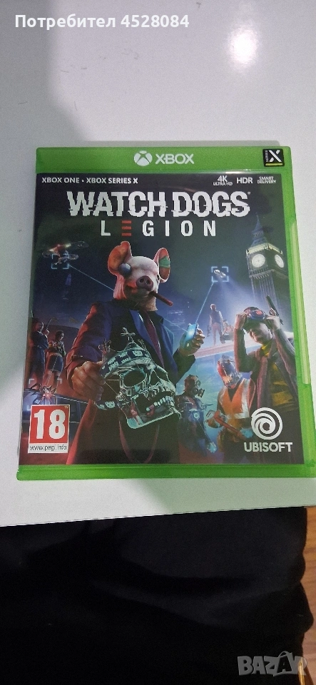 Игра watch dogs legion за xbox one и xbox series X, снимка 1
