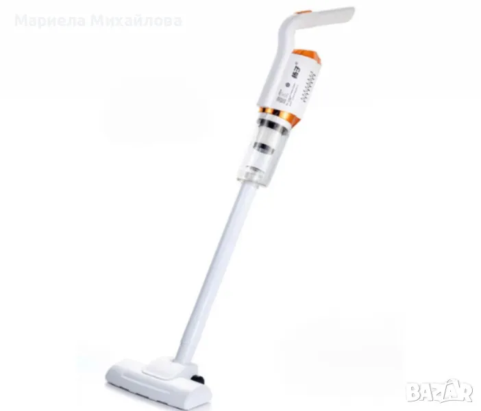 Акумулаторна домакинска ръчна прахосмукачка с 5 накрайника., снимка 1