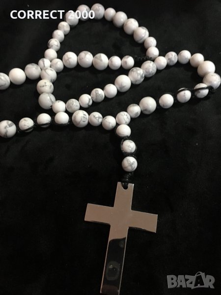 Гердан Естествен камък + гривна, снимка 1