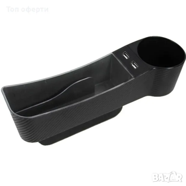 Поставка за чаша с 2 USB порта - PG14, снимка 1