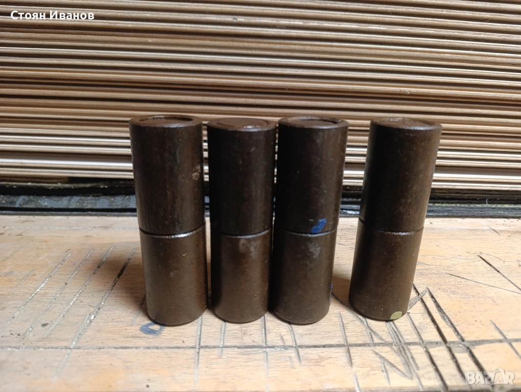 Метални панти за врата ф40, снимка 1