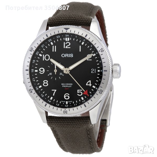 Мъжки часовник ORIS Big Crown Automatic Black Dial Men's Watch НОВ - 3605.00 лв., снимка 1