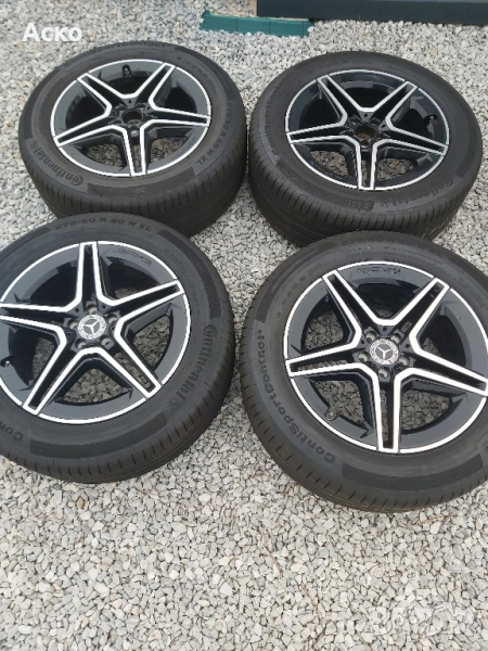 оргинални джанти Мерцедес AMG 5x112..20.цола предни 9j ET44 задни 9j ET57, снимка 1