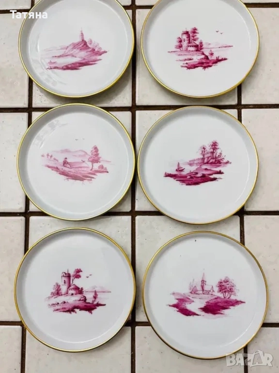 Порцеланови чинийки. Hochst, снимка 1