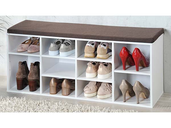 Голям шкаф за обувки с пейка и възглавница за лесно обуване! в Шкафове в  гр. Бургас - ID30967391 — Bazar.bg