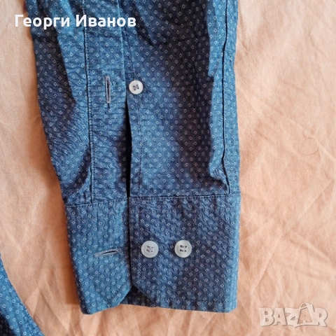 КАТО НОВА FRED PERRY S MADE IN ITALY оригинална риза Фред Пери shirt, снимка 8 - Ризи - 53988240