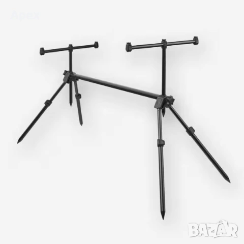 Шаранджийска Стойка Rod Pod за Фидер и Дъно.Статив за Въдиц.Компактна Стойка,Колче.Аксесоари Риболов