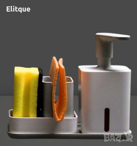 Органайзер за мивка с дозатор за течен сапун, снимка 6 - Други - 52831537