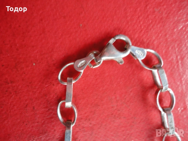 Сребърна верижка колие 925, снимка 3 - Колиета, медальони, синджири - 53061057