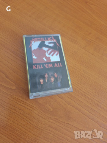 Metallica, Лот 5 оригинални аудио касети, кутии и обложки:, снимка 5 - Аудио касети - 54337468