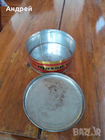 Стара кутия от ТАХАН ХАЛВА #3, снимка 6 - Антикварни и старинни предмети - 31286375