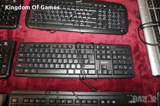 12 Клавиатури Logitech K120/Dell/Fujitsu KB410K/Gembird/Genius/A4Tech за Настолен Компютър , снимка 8 - Клавиатури и мишки - 55501007