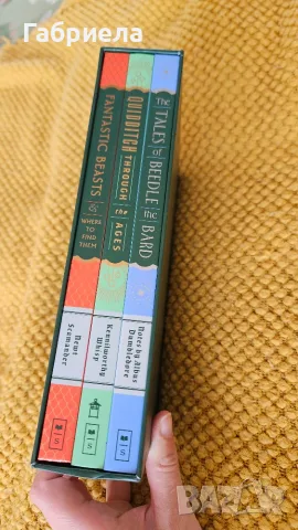The Hogwarts Library Box Set, снимка 2 - Чуждоезична литература - 56412236