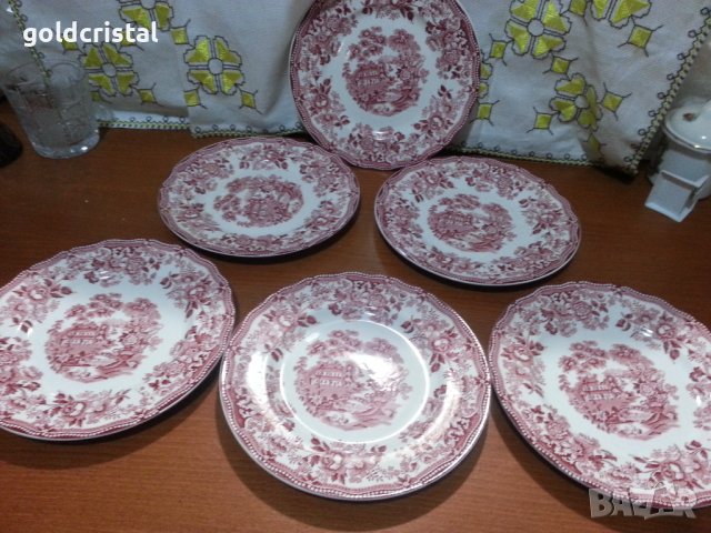 Английски порцелан чинии